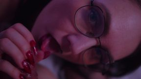 prurient male piss on tits his woman s and ass fuck her, and she gets cum in mouth.