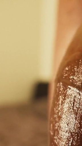 Oiled BBC Closeup