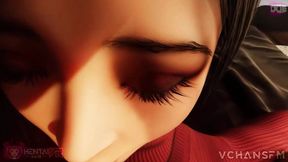 3D Animated Ada Wong Receives Pleasured by a Monster
