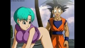 Goku Fucks Bulma Hard in Dragon Ball Z Hentai Adventure