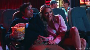 ”Nasty couple fucking in a public cinema - Athena Faris, Ricky Spanish”