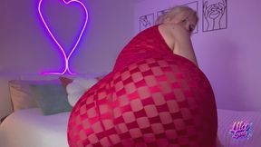 Valentine JOI in Red Dress