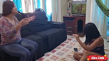 Fui fazer um trabalho na casa de uma novinha sefada que me chama para fuder e medar cú e buceta, Luana Aguiar . E . Paty Bumbum