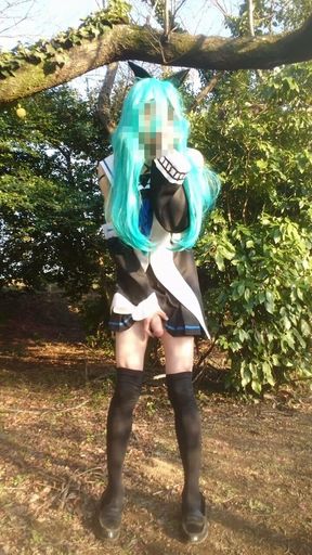 Yamakaze Japanese Cosplay Public Masturbation