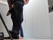 BACKSTAGE - after gangbang shoot, KATRIN TEQUILA fucks in front of a photographer GIRL