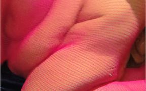 Fucking This Pinky in Her Fishnets They Are Cumming the Best Wet