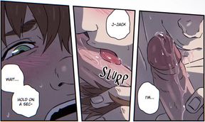 Jack Frost Gags on Hiccup's Gushing Twink Cock Destroyed