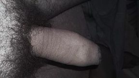 Quick cock handjob before bed