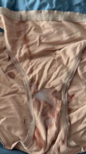 Cum on Wife's Panties