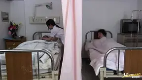 Seductive Nurse Hikaru Ayami Sucks & Rides Cock Hard