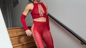 Milf captured and Fucked by 2 big dicks