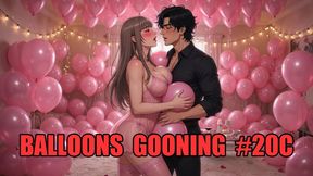 Balloons Gooning #20C: Taut Latex Overload (Animated, Music)