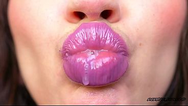 Naughty chick lip pouting LipsiHaa 4