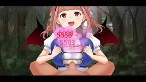 Horny Hentai Babe Enjoys Titty Fuck Action From Game Guy