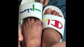 AFTER WORK Stinky foot worship by Foot Goddess Lily Vid #14 - Dirty Feet Licking