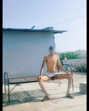 Jerking in Backyard