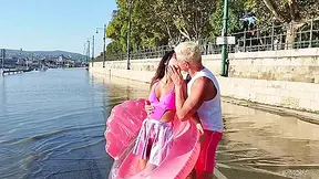 Perfect Body Brunette Mermaid Rescued From Flood - Milena Ray