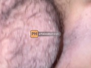 Fucking my sister's boyfriend after he sucked my dick.