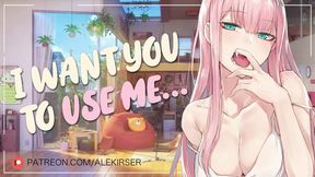 Your crush's nasty secret&#x1F92B;: she's an insatiable, lust-craving, anal&#x1F44C;-loving freak in ASMR audio whoremongering