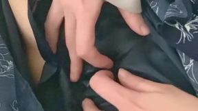 Curious Japanese Amateur Enjoys a Solo Session