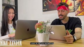 My wife caught me fucking her nasty sister on the table of our house