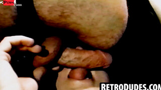 RetroDudes.com - Big dicked Joel gets ravaged hard by a massive black cock until cums