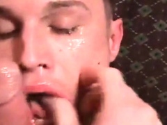 Guys eating cum compilation
