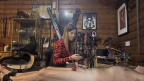 Bound and Electrified: Merciless Edging Torment for My Stretched Slave