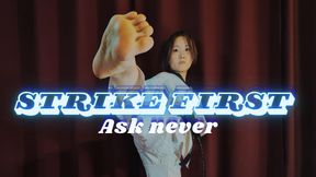 Strike first, Ask never | TKD footpads and bare feet