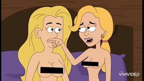 Brickleberry Ethel and Amber Sex Scene