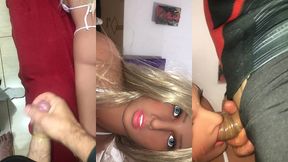 fiquei sozinha ca loira sacada da minha inteada ( sex toy ) ( sex doll )
