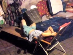 Str8 spy and touching a homeless