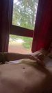 Cum fron of window in public almust get caught