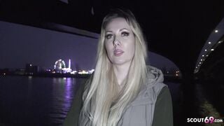 GERMAN SCOUT - Perfect Round Ass German Girl Marie Cherie Pick Up for First Casting Fuck