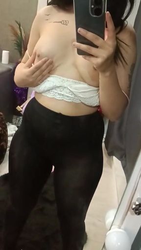 Fantasy Show with Panties and Stockings
