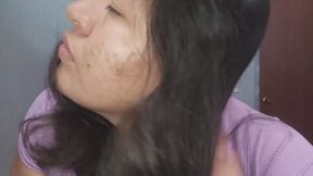 Brushing my hair - ASMR