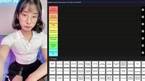 Fit Nerdy Girl Peachy Ranks Relationship Red Flags in a Tier List! - Furry? C...