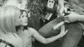 Classic Alice and Tania Fucked by Lucky Stud