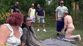 extreme rough public mature anal groupsex orgy