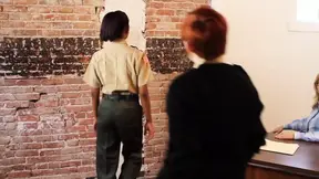 Prison Director and her Guard Teach Newbie Intense Sex Lessons