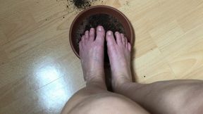 Dirty Winter Feet