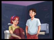 Jugando en los baños del colegio