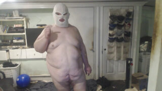 Fett, runder Po, Blase – Solo-Girl-Video von einem Bären-Amateur, mollige amerikanische schwule Schlampen anal gefickt