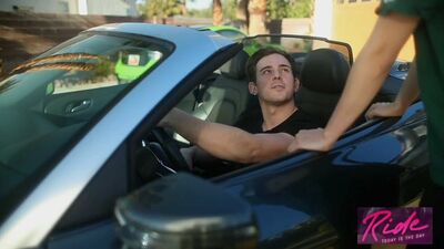 Josh Brady and his mate Jackson are barebacking on the couch