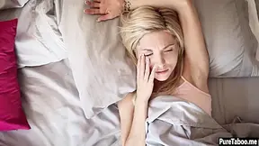 Stepdad In Black With A Huge Cock Breaks Teens 18+ Wet Pussy