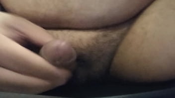 Gozando com dildo no cu