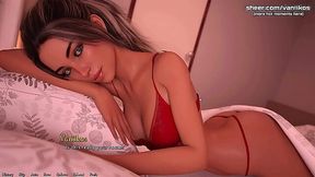 Gorgeous Teen Gives Blowjob and Gets Fucked Hard in My Sexy Game Moments
