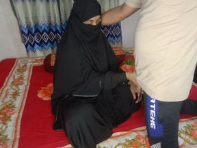 Muslim teen in Burka sucks step brother&amp;#039;s dick and gets fucked sex homemade wife fucking blowjob hard