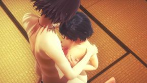 Yaoi - Femboys Threesome