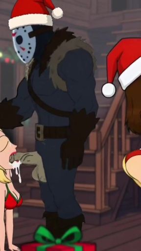 Special Holiday Cartoon Edition: "A Slut Wife for Christmas" and "Merry Christmas, Jason Voorhees". Cuckold Cartoon   Clip 3
